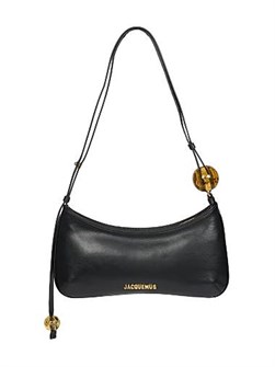 Jacquemus Сумка через плечо Le Bisou Perle из гладкой кожи с внутренним карманом и хлопковой подкладкой 11165360