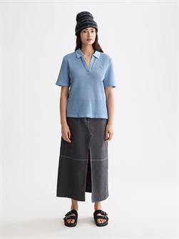 Поло из кружева Scotch &amp, Soda свободного кроя для стильного летнего образа 11234556