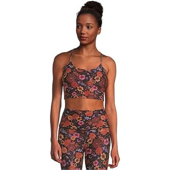 Beyond Yoga Молодёжный топ с высоким кроем и тонкими бретелями Softmark Slim Racerback из 87% полиэстера и 13% эластана 11237807