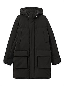 Двубортное пальто Reiss Mission с передними карманами и лацканами, 86% полиамид, 14% эластан 11024909