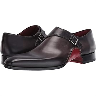 Мужские туфли Magnanni Carrera из премиальной кожи с монашеским ремешком и комфортной стелькой 11226992