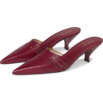 Кожаные туфли-слиперы MICHAEL Michael Kors Haisley на каблуке высотой 6,35 см 11232491