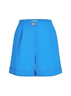 Шорты Halston Lennon из струящегося крепа с высокой талией и карманами 11165063