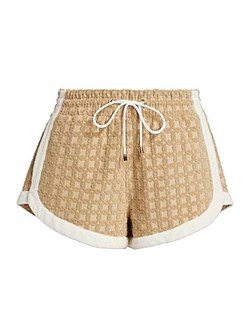 Veronica Beard Шорты Mulberry с завязками из мягкого хлопкового материала, 80% хлопка, машинная стирка 11166358