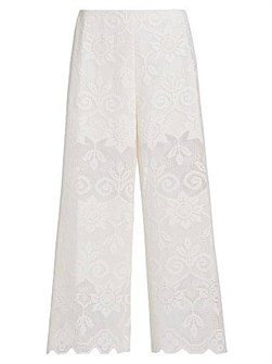 Брюки Gina с цветочным кружевом и эластичным поясом, бренд Kobi Halperin 11166330