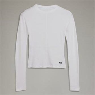 Adidas Y-3 Базовый слой: футболка с длинным рукавом Y-3 из мягкого органического хлопка 11169654