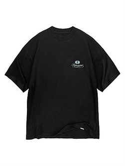 Футболка Grand Vintage с круглым вырезом и ручной росписью логотипа от Represent, 100% хлопок, Португалия 11167216