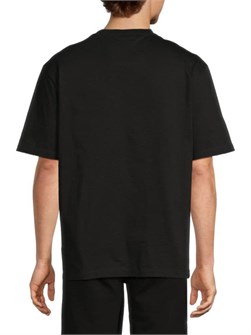 Футболка Versace из хлопка с графическим логотипом, 100% хлопок, Италия 11170204