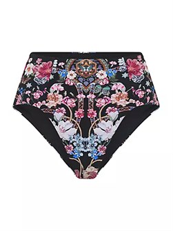 Бикини Camilla с высокой талией, цветочный принт и эластичный пояс, 79% нейлон 10049494