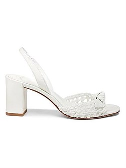 Кожаные сандалии Clarita 75MM с открытым носом и каблуком 70мм от Alexandre Birman 11167121