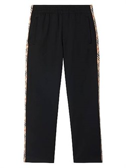 Спортивные брюки в клетку от Burberry с эластичным поясом, карманами, из 54% полиэстера и 46% хлопка 11167143