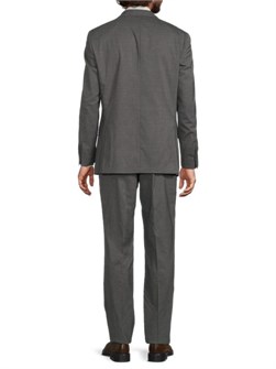 Классический двухпуговичный костюм из шерсти New York Fit от Hart Schaffner Marx с 98% шерсти, Канада 11170156