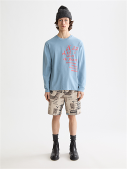 Лонгслив Relaxed-Fit с графическим принтом Scotch &amp, Soda для стильного комфорта 11177774