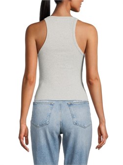 Обтягивающий риТоп Heritage от Good American с высоким воротником и рукавами реглан. 11178057