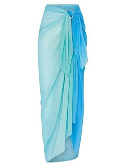 Пляжный саронг Milly с градиентным узором и регулируемым поясом, 100% полиэстер 11166255