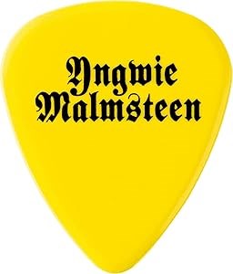 JIM DUNLOP Кастомные дельриновые пики YIM DUNLOP Yngwie Malmsteen 1.14 мм для гитары, 24 штуки, идеальны для сложных композиций 11259684