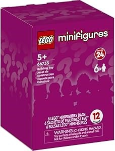 Набор фигурок LEGO Минифигурки, Серия 24 (6 штук, для детей от 5 лет, 51 деталь, 66733) 11242397