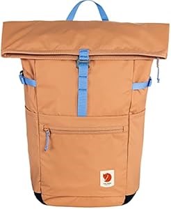 Fjallraven Рюкзак High Coast Foldsack 24 из переработанного нейлона, водонепроницаемый, с карманами, цвет персиковый песок 11253822
