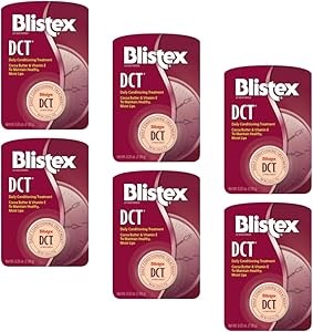 Blistex Увлажняющая губная помада с витамином, 7 мл (упаковка из 6 штук) 11298927