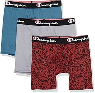 Комплект из 3 мужских боксеров Champion из легкой сетчатой ткани с добавлением эластана 11294272