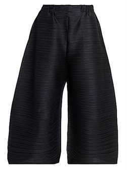 Широкие брюки Thicker Bottoms 2 от Pleats Please Issey Miyake с эластичным поясом и боковыми карманами 11022257