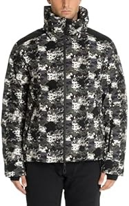 Emporio Armani Мужская лыжная куртка Stratum 7 из синтетического материала, черная 11285343