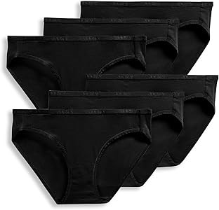 Комплект из 6 штук: бикини Jockey из органического хлопка с логотипом и низкой посадкой 11302079