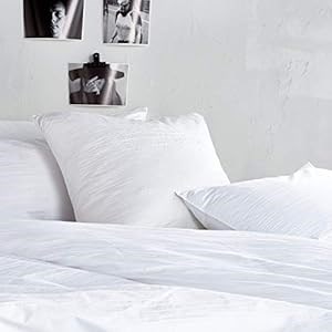 DKNY Европейская наволочка Ripple 66x66 см, белоснежная, стильный и уютный дизайн для спальни. 11299641