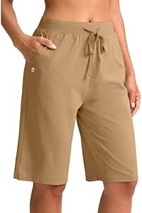 Длинные женские бермуды G Gradual, 28 см, с поясом, для прогулок, с глубокими карманами 10023316