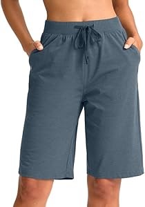 Женские шорты-бермуды G Gradual, длина 11 дюймов, удобная тянущаяся модель с карманами 10023296