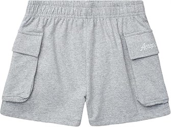 Шорты Aeropostale для девочек из мягкого флиса с эластичным поясом и карманами (размеры 7-16) 11267454