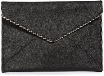 Rebecca Minkoff Конверт-клатч из сафьяновой кожи с магнитной застежкой и шестью карманами для карточек 11290746