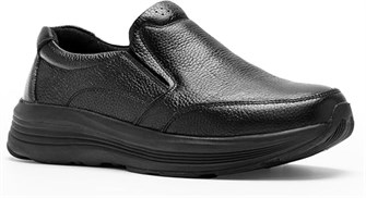 OrthoComfoot Мужские стильные облегченные кожаные ортопедические туфли для прогулок с поддержкой свода для снятия боли 11296642