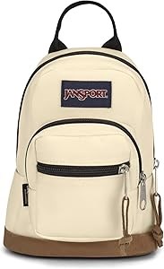 JanSport Стильный компактный рюкзак с большим основным отделением, передним карманом и карманом на молнии, черного цвета 11262617