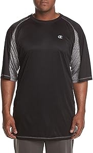 Мужская футболка Champion Big &amp, Tall с цветными блоками и влаговыводящей технологией Vapor 11258562