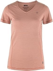 Футболка Fjallraven Abisko Cool из смеси лиоцелла и органического хлопка с V-образным вырезом и влаговыводящими свойствами 11261479