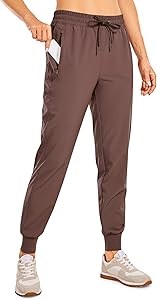 Фиолетовые лёгкие эластичные джоггеры Crz Yoga с завязкой на талии, карманами на молнии, для фитнеса и отдыха, размер XL 11249933