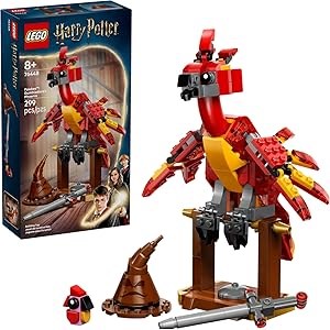 Lego Конструктор Fawkes: феникс Дамблдора — 299 деталей, набор для творчества и ролевых игр, рассчитан на детей от 8 лет 11286395