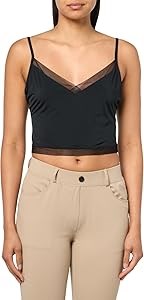 Молодежный топ Natori Illusion из сетчатого кружева c эффектом легкости и современными деталями 11292496