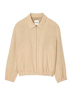 Повседневная куртка Sandro на молнии с длинными рукавами и воротником-рубашкой 11010434