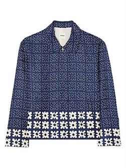 Цветочная куртка Sandro из вискозы и льна с молнией и отделкой карманов 11012870