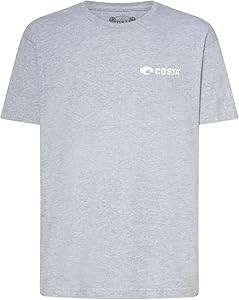 Мужская футболка Costa Del Mar Americana из лёгкого дышащего материала с круглой горловиной 11313448
