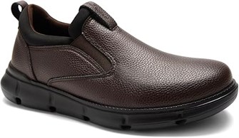 Мужские ортопедические кожаные туфли OrthoComfoot с арочной поддержкой для облегчения боли в стопах и пятках 11250540