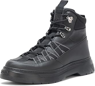 Hugo Boss Мужские ботинки HUGO на шнуровке в хайкинговом стиле, с высоким верхом и резиновой подошвой 11281649