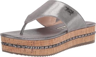 Женские сандалии Karl Lagerfeld Paris Karsyn с плоской подошвой в стильном повседневном дизайне 11311435