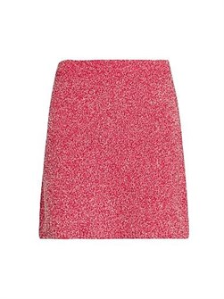 Мини-юбка Ferragamo из текстурированного итальянского хлопкового материала с регулируемым поясом 11016890