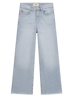 Dl1961 Джинсы для девочек Lily с широкими штанинами и высокой посадкой, 99% хлопок, 1% эластан 11014152