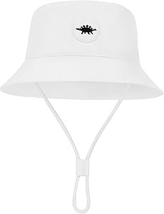 Zando Детская солнцезащитная шляпа с широкими полями UPF 50+, регулируемого размера, для мальчиков и девочек 0-4 лет 11247482