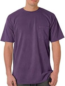 Футболка Comfort Colors Chouinard 6030 для молодёжи с карманом, двойные швы, размер XL, 100% хлопок 11246125