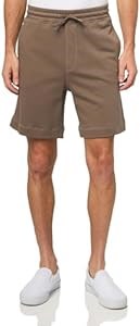 Шорты BOSS из мягкой французской ткани терри с тональным логотипом, 100% хлопок, модель Smoke Rust, размер L 11267196